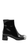 Prada Triangle Logo Plaque Boots