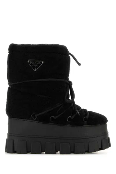 Prada Boots In Black