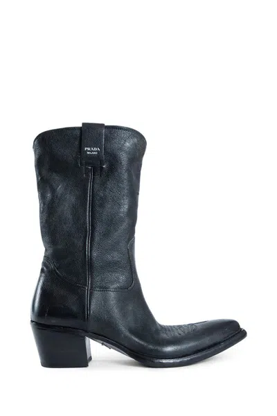 Prada Boots In Black