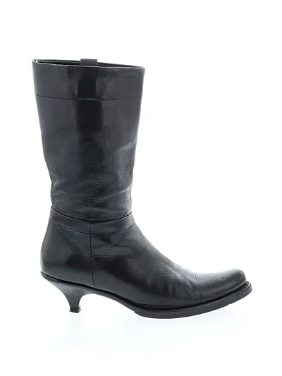 Pre-owned Prada Boots In Black