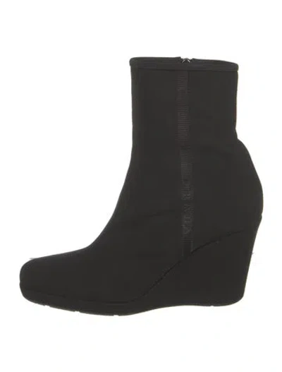 Pre-owned Prada Boots In Black