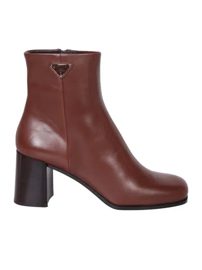 Prada Boots In Brown