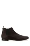 Prada Leather Chelsea Boots In Multi