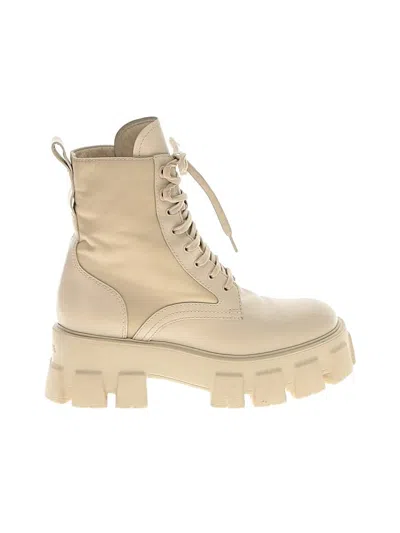 Pre-owned Prada Boots In Brown