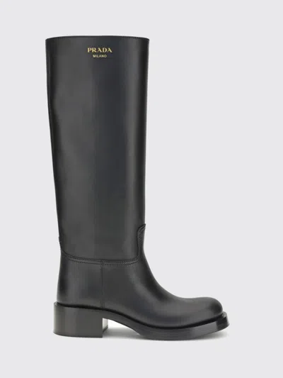 Prada Boots Woman  In Black
