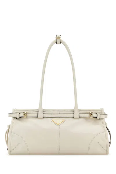 Prada Borsa A Mano-tu Nd  Female In White