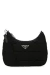 Prada Borsa A Spalla In Re-nylon Nero  Donna