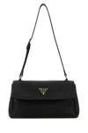 Prada Borsa A Spalla Piccola In Pelle Nera  Donna