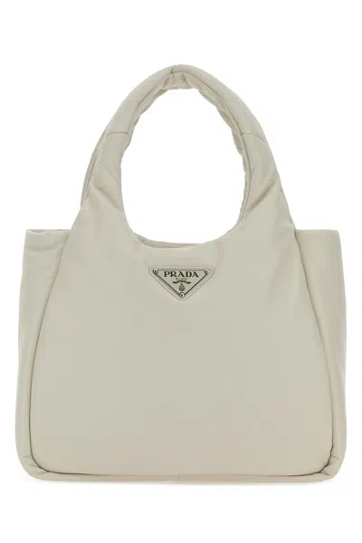 Prada Handbags. In Bianco