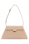 Prada Borsa A Spalla In Pelle Rosa Cipria  Donna