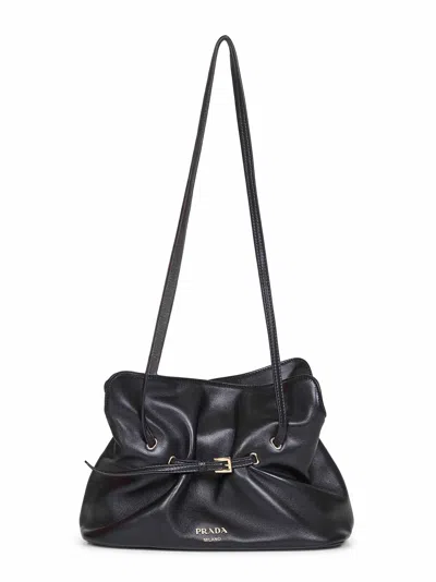 Prada Borse Black Prada Dada Small Shoulder Bag