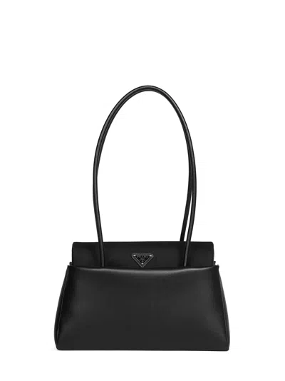 Prada Borse Black Prada Passage Medium Bag