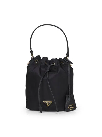 Prada Borse Black Prada Re-edition 1978 Mini Bag