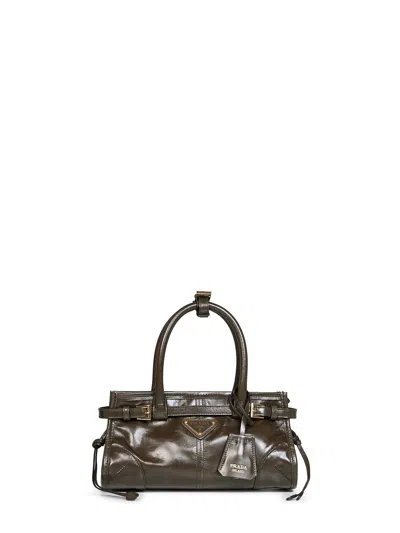 Prada Borse Forest Green Prada Bonnie Mini Handbag<br/>