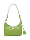 Prada Borse Green Prada Re-edition Mini Bag In Green