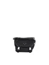 Prada Re-nylon And Saffiano Leather Shoulder Bag In Black