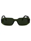 Prada Bottiglia Trasparente Acetate Sunglasses In Black