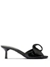 Prada 55mm Crystal Embellished Slingback Pumps In Black