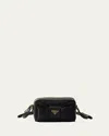Prada Bow Re-nylon Camera Crossbody Bag