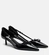 Prada Black Goatskin High Heel Women's Pumps