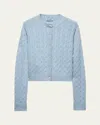 Prada Woman Blue Knitwear In F0013 Azzurro