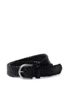 Prada Braided Leather Belt