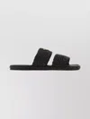 Prada Braided Strap Flat Sole Open Toe Slippers In Black