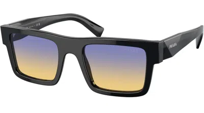 Pre-owned Prada Brand 2024  Men Sunglasses Pr 19ws 1ab-06z Authentic Italy Frame Sport In Blue / Yellow