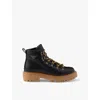 Prada St. Moritz Hiking Boot In Black