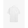 Prada Short Sleeve Shirt In White