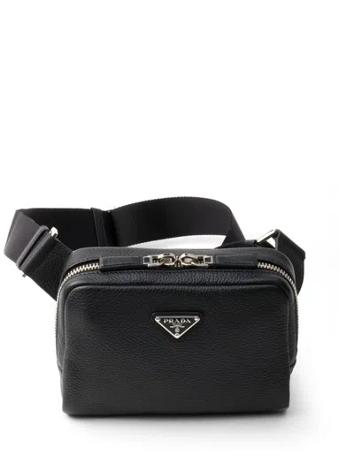 PRADA PRADA BRIQUE SAFFIANO LEATHER BAG