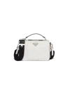 Prada Brique Medium Saffiano Leather Bag