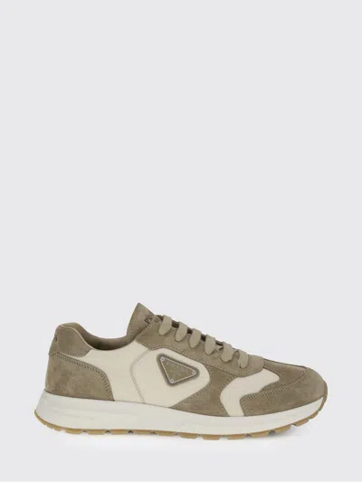 Prada Brogue Shoes Men  In Brown