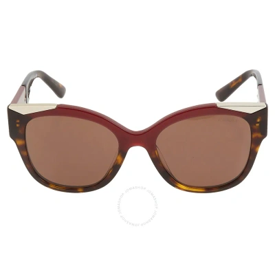 Prada Brown Cat Eye Ladies Sunglasses Pr 02ws 07c0d1 54