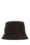 Prada Re-nylon Bucket Hat In Brown