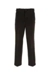 Prada Brown Denim Jeans In Brown