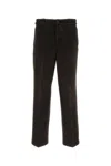 Prada Brown Denim Jeans In Brown