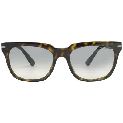 Prada Brown Gradient Square Men's Sunglasses Pr 04ys 2au718 56 In Brown / Tortoise
