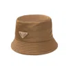 Prada Re-nylon Bucket Hat In Brown