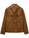 Prada Jacket Men In Brown