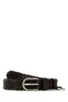 Prada Brown Leather Belt