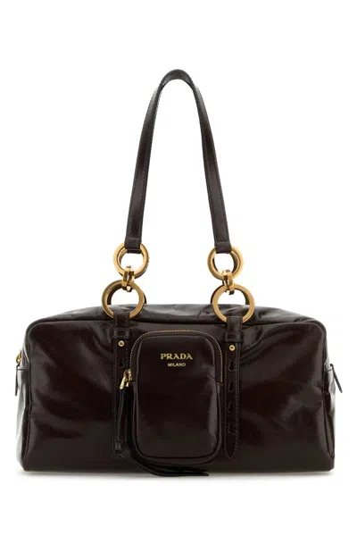 Prada Brown Leather Handbag