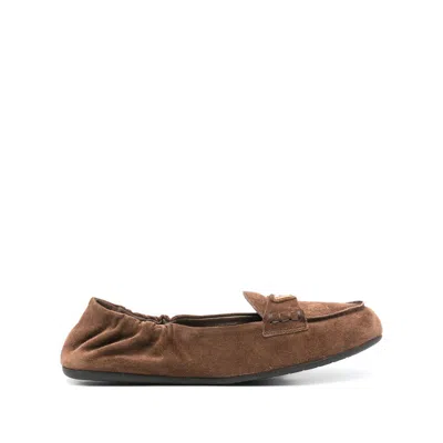 Prada Brown Loafers Women