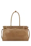 Prada Brown Logo Shoulder Bag In Brown