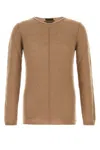 Prada Maglione In Cashmere Cammello  Uomo In Brown