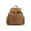 Prada Brown Re-nylon Backpack In Brown