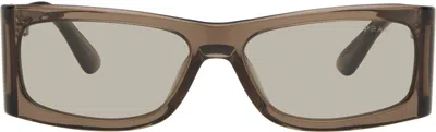 Prada Brown Runway Sunglasses