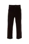 Prada Brown Velvet Denim Pant
