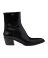 Prada Brushed Leather Booties