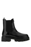Prada Brushed Leather Booties